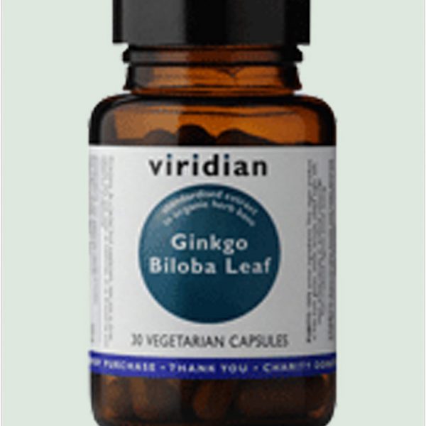 Ginkgo Biloba Leaf Extract 60caps