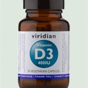 Vitamin D3 400IU 30caps