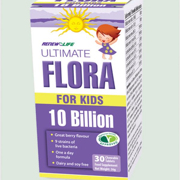 Ultimate Flora For Kids 30 chewable tablets
