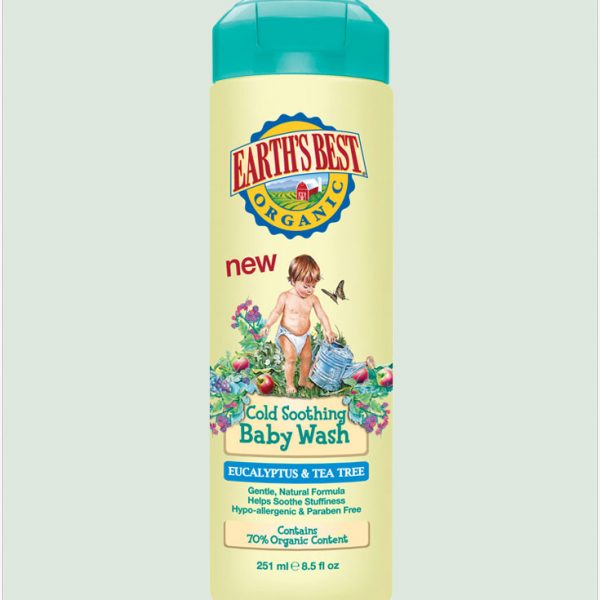 Jason Earth's Best Cold Soothing Baby Wash 250ml
