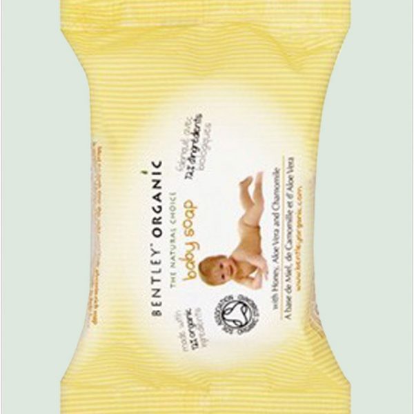 Bentley Organic Baby Soap With Honey, Aloe Vera And Chamomile