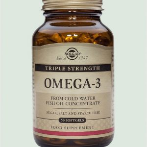 Solgar Triple Strength Omega-3 Fish Oil-50 softgels