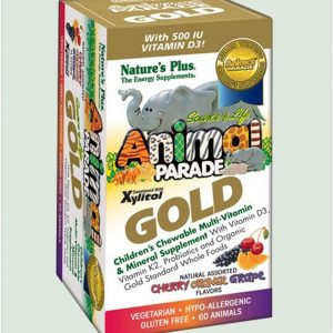 Animal Parade Gold Children Assorted Flavors 60 chewable
